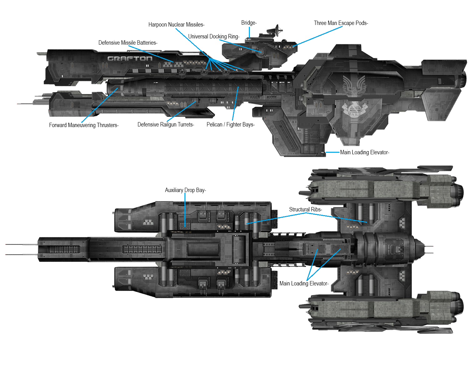 halo 4 frigate forge