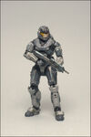 A McFarlane Series 1 action figure of Noble Six.