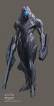The concept art from which the Prefect armor appears to be based on.