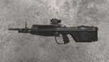 Side profile of the DMR.