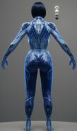 Render del modelo trasero de Cortana