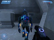 Sangheili Menor a punto de ser asesinado