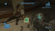 A Data Pad by a killed civilian