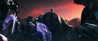 Un grupo de Covenant de Jul en Halo 5: Guardians
