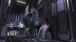 A lobby on the orbital station.
