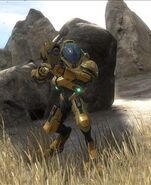 A BOB armed with a Fuel Rod Gun on Tip of the Spear.