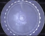A plaque dedicated to the men and women who built the Space Tether, from the International Society of Civil Engineers.