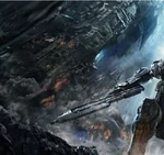 Forward Unto Dawn's wreckage on Requiem.