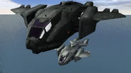 Un Pelican de Halo: Combat Evolved