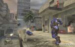 A multiplayer match on District