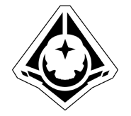 Variante a blanco y negro del Logotipo del Equipo Osiris
