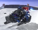 The Prowler is seen here in action on Snowbound on a CTF game.