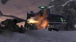 A M808B MBT firing its M512 SBHV at a Scarab.