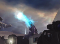 The Covenant artillery.