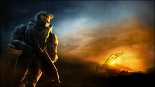 Master Chief in Halo 3.