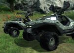 Two variants of the Warthog for Halo: Reach, as seen in the Red vs Blue Bungie Day 2010 Video.