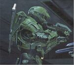 John-117 holding an MA5D in Halo 4.