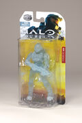 The Active camouflage EVA Spartan in its packaging.