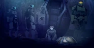 El equipo tras rescatar a O'Brien