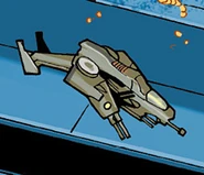 Un Sparrowhawk visto en Halo: Escalation