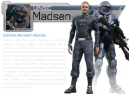 Madsen's bio on Halo Waypoint.