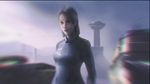 Miranda Keyes from her father's memory, as shown in Terminal 9 of Halo: Combat Evolved Anniversary.