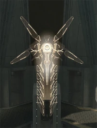 An enigmatic Forerunner hologram on .