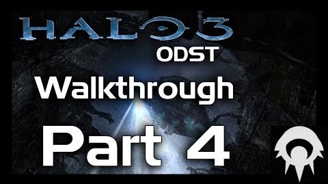 Halo 3 ODST Walkthrough - Part 4 - ONI Alpha Site - No Commentary