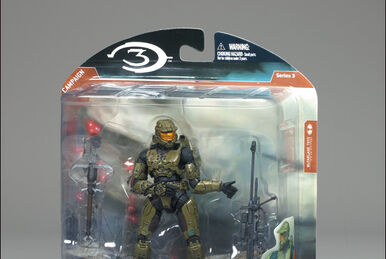 Halo 2 White SPARTAN MARK VI Action Figure 10th Anniversary McFarlane  RARE!!