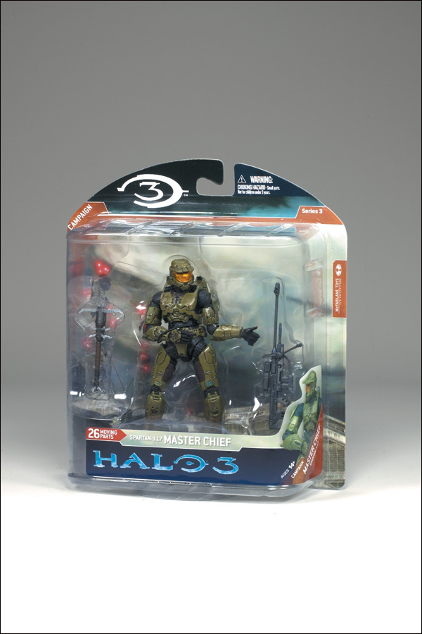 Halo Anniversary Series 2 Master Chief The Package McFarlane Toys Figure 