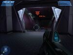 HUD for MJOLNIR Mk. V, from Halo: Combat Evolved.