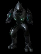 Ein Sangheili Schleicher in Halo 3.