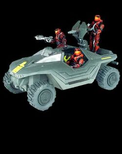 Warthog Halo 2 Series 1 action figure vehicle Joyride