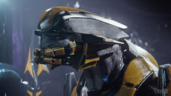 Thel 'Vadam en el sumo concilio en Halo 2: Anniversary