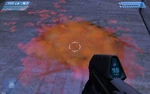 A pool of Hunter blood as seen in Halo: CE