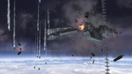 UNSC Frigate FFG-127 destroyed as ODST drop pods descend into the city of New Mombasa.