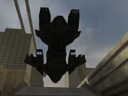 Pelican retirándose