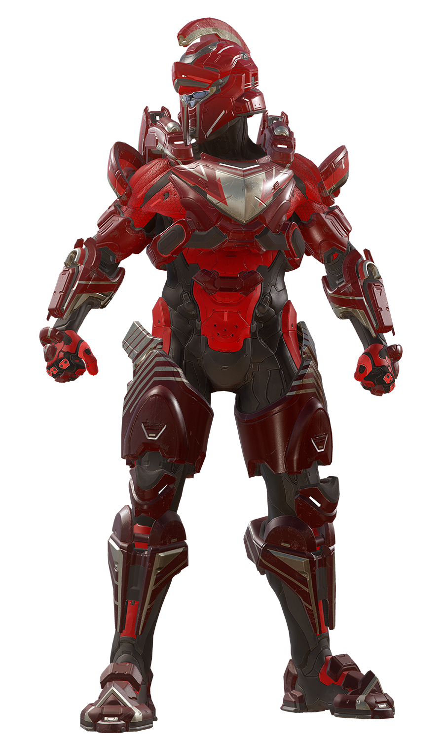 halo 4 fotus armor black and red