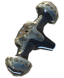 A render of the hilt of the Energy Sword in Halo 3.