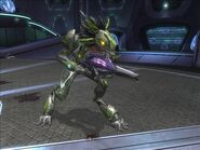 Kig-Yar Commando: another, more robust species of Kig-Yar (known to the UNSC as Skirmishers) are used as commandos and special operatives. These Skirmishers are usually far taller than the average human, though speed and agility are still their greatest strengths.