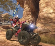 Two Spartans in a CTF game.