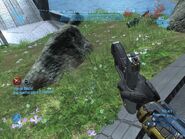 Jugador obteniendo la medalla en Halo: Reach