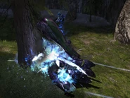 An exploding Banshee on Valhalla.