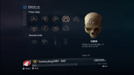 The Catch Skull viewed in the Halo: Reach skull menu.