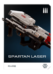 The Spartan Laser's REQ Card.