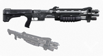 Profileview of the M45 Shotgun.