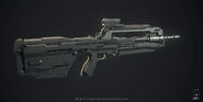 Modelo del Rifle de Batalla BR55 en Halo 2: Anniversary