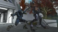 Spartan efectuando un Asesinato en el mapa