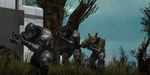 A pack of Jiralhanae in the Halo: Reach Firefight trailer.
