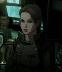 Miranda Keyes as seen in Halo Legends: Origins.